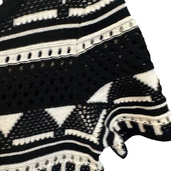NwoT Milly Geo Jacquard Mermaid Dress - Black/White size M - Picture 5 of 9